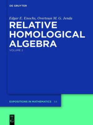 cover image of Relative Homological Algebra